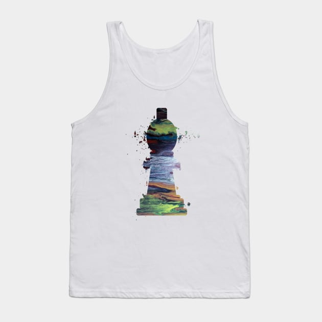 Chess - Bishop Tank Top by TheJollyMarten